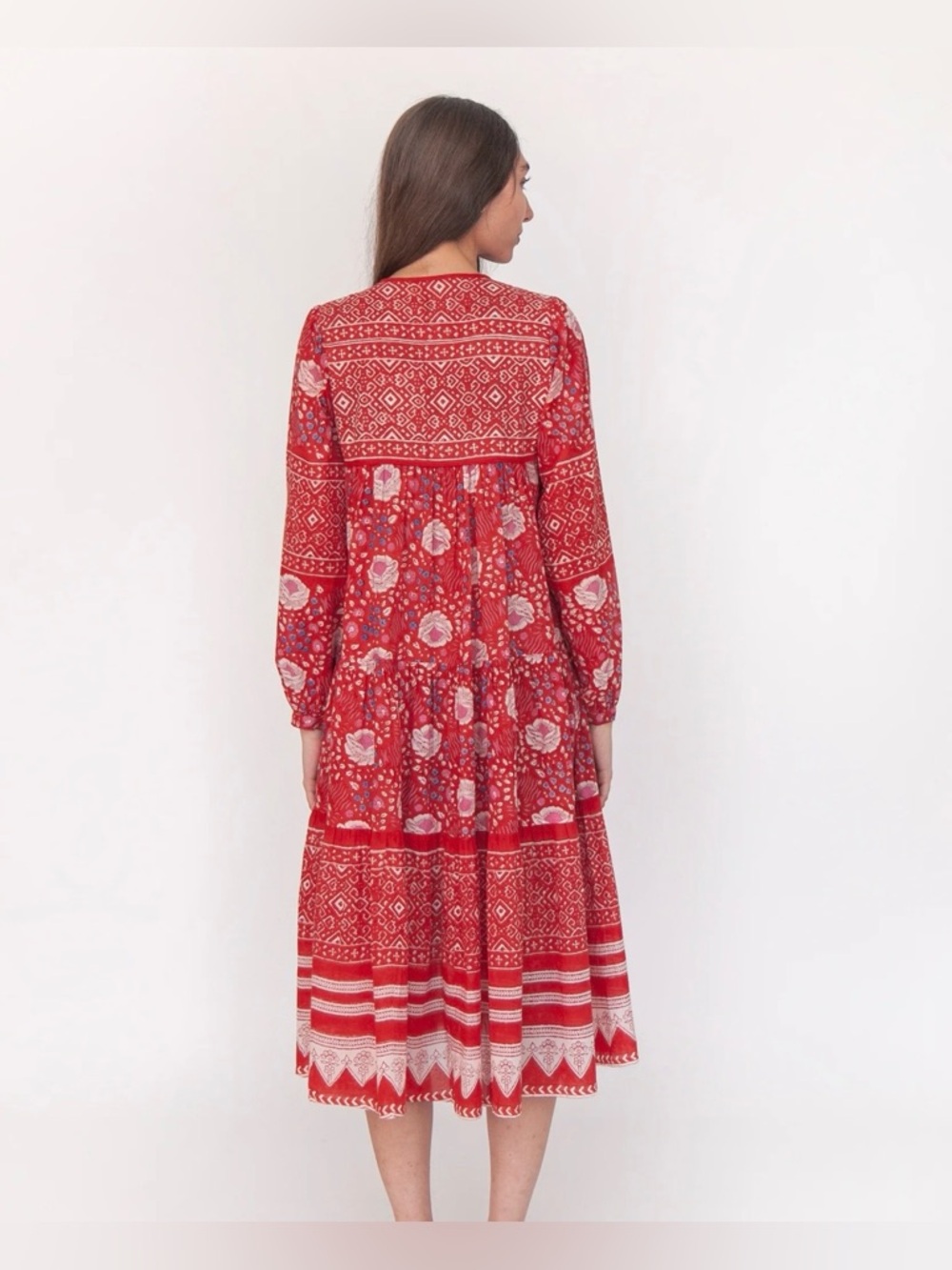 Matta Coral Floral Yamini Booj Maxi Dress - Picture 5 of 7